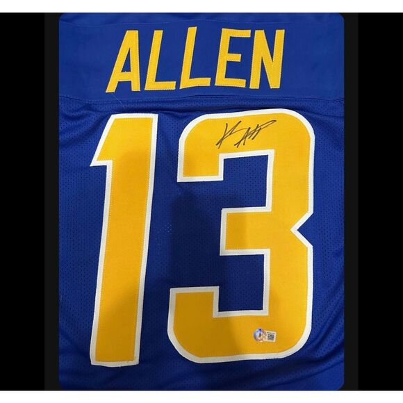Keenan Allen Autographed Beckett Authenticated Jersey - Picture 2 of 2